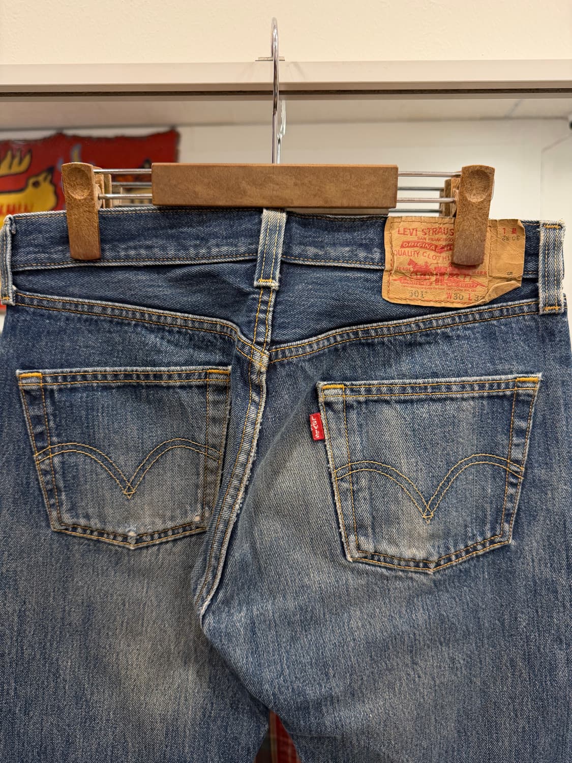 00s Levis 리바이스 501 빈티지 데님 팬츠 (30inch) 상품이미지6