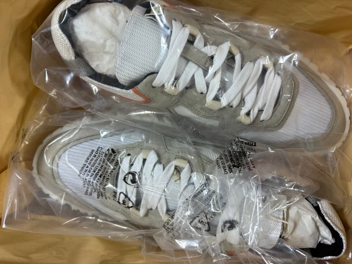  [42] 아크네 스튜디오 베룬 스니커즈 그레이 오렌지 상품이미지4