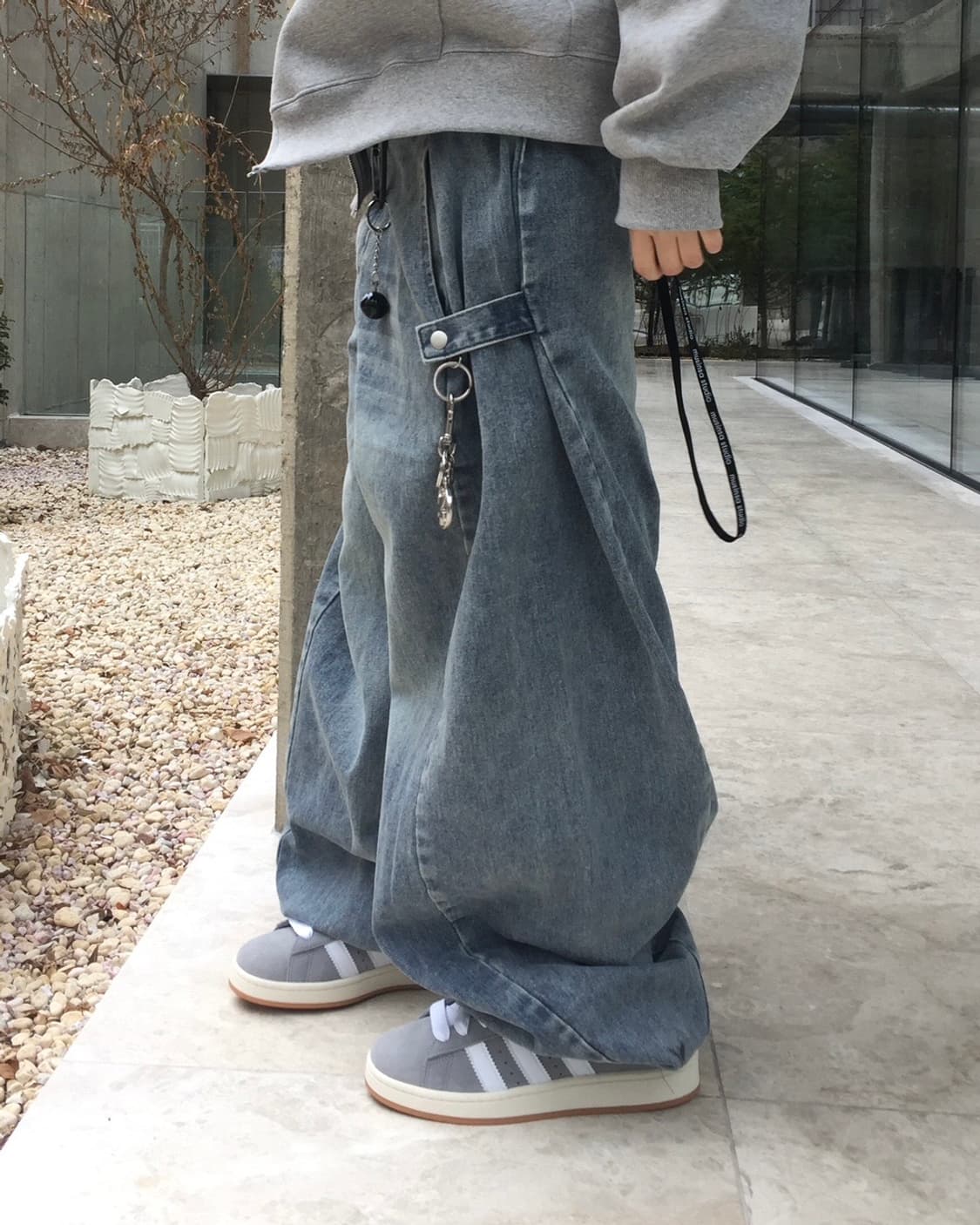 니치스 디퍼 사이드 스냅 벌룬 팬츠 판매 상품이미지1