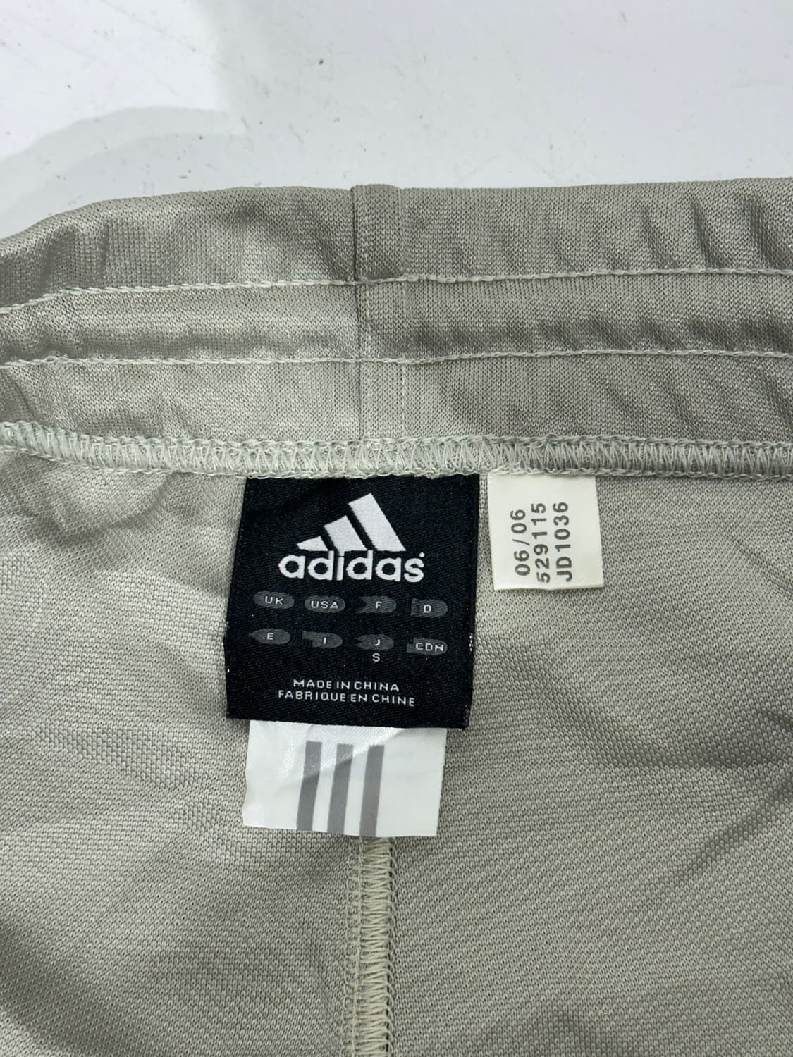 아디다스 카키 와이드 오렌지 사이드 라인 팬츠 S 상품이미지7