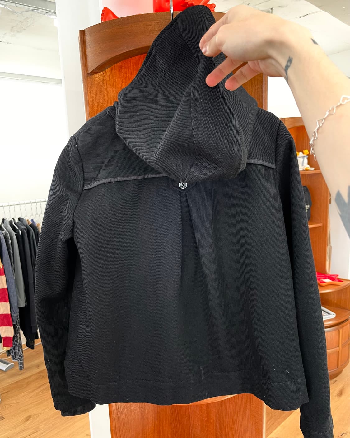 [S] 디젤 울 후드 숏 자켓 상품이미지6