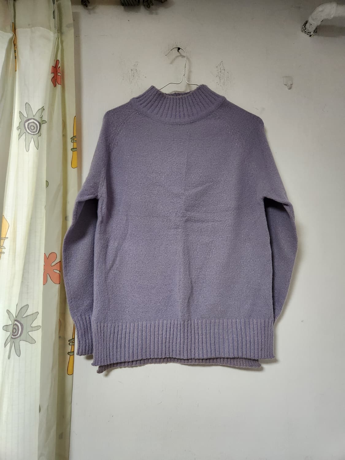 지오송지오 니트 스웨터 연보라색 펄 85(55) 상품이미지1