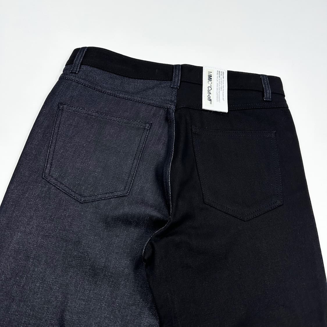 VTG 빈티지 패치워크 흑청 데님 팬츠 (28인치) 상품이미지4