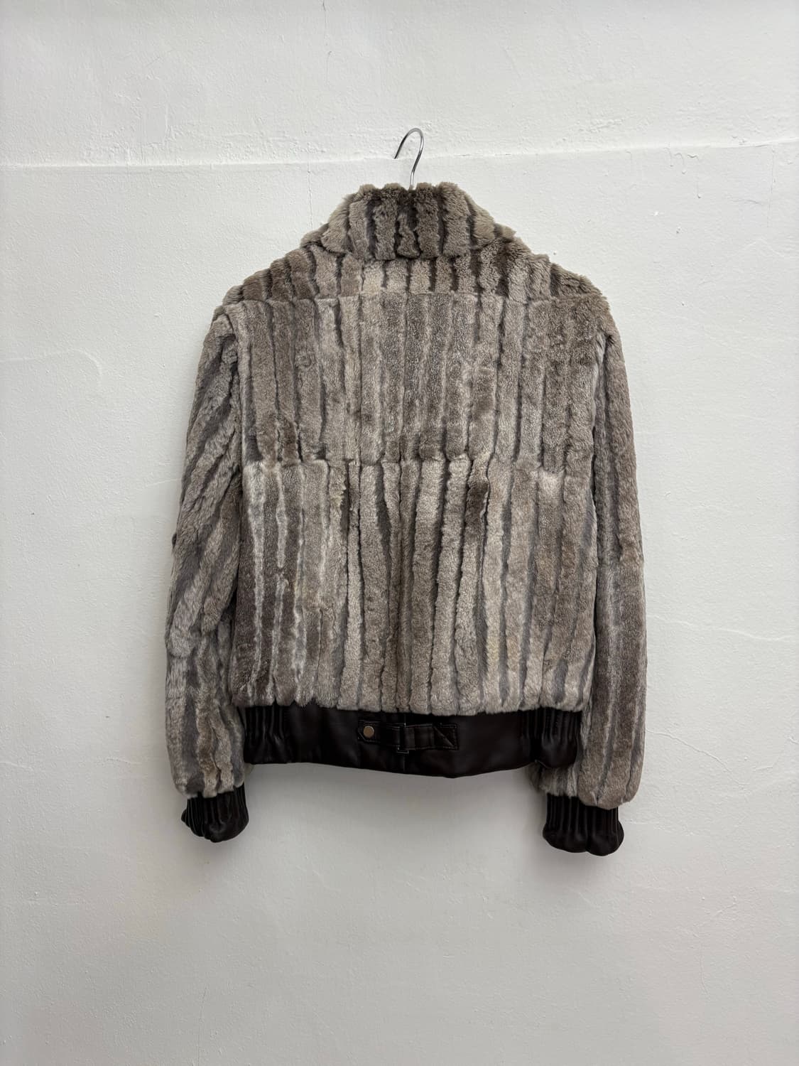 빈티지 가죽 퍼 자켓 상품이미지2