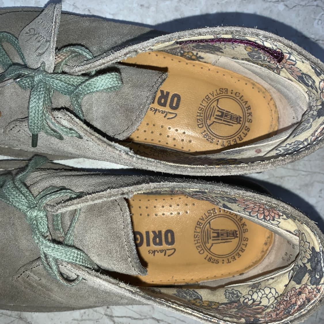 클락스 데저트 빈티지 워커 스웨이드 그레이 230 상품이미지3