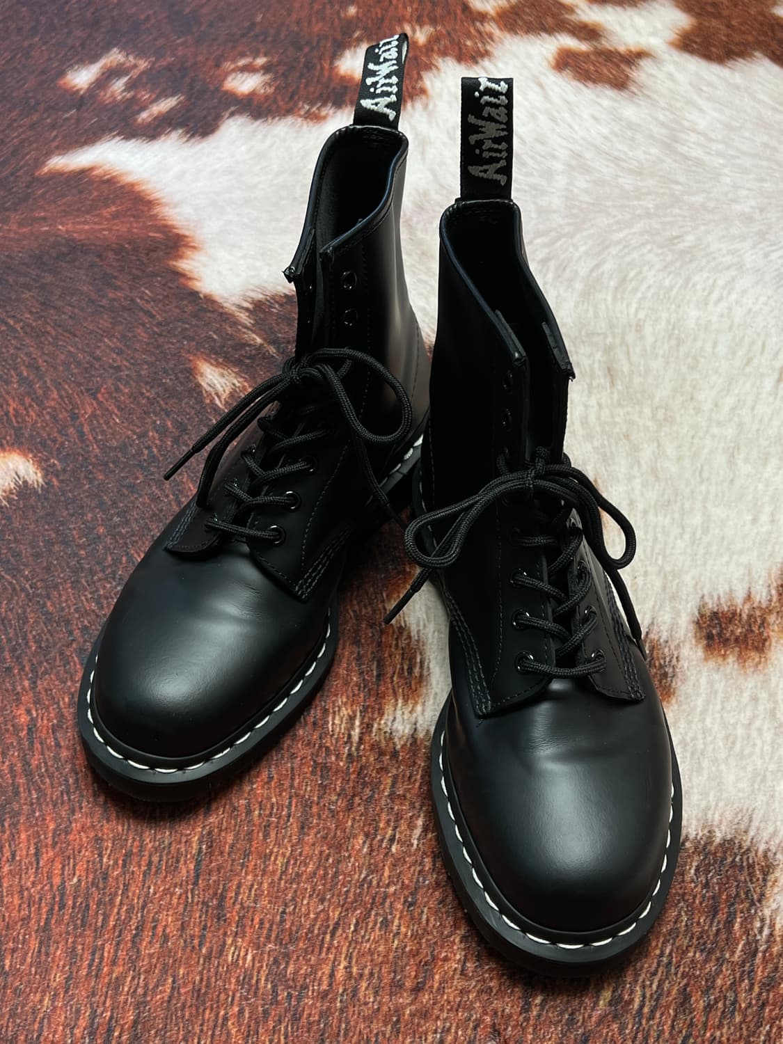 [280] 닥터마틴 1460 WS 화이트스티치 블랙 43 상품이미지3