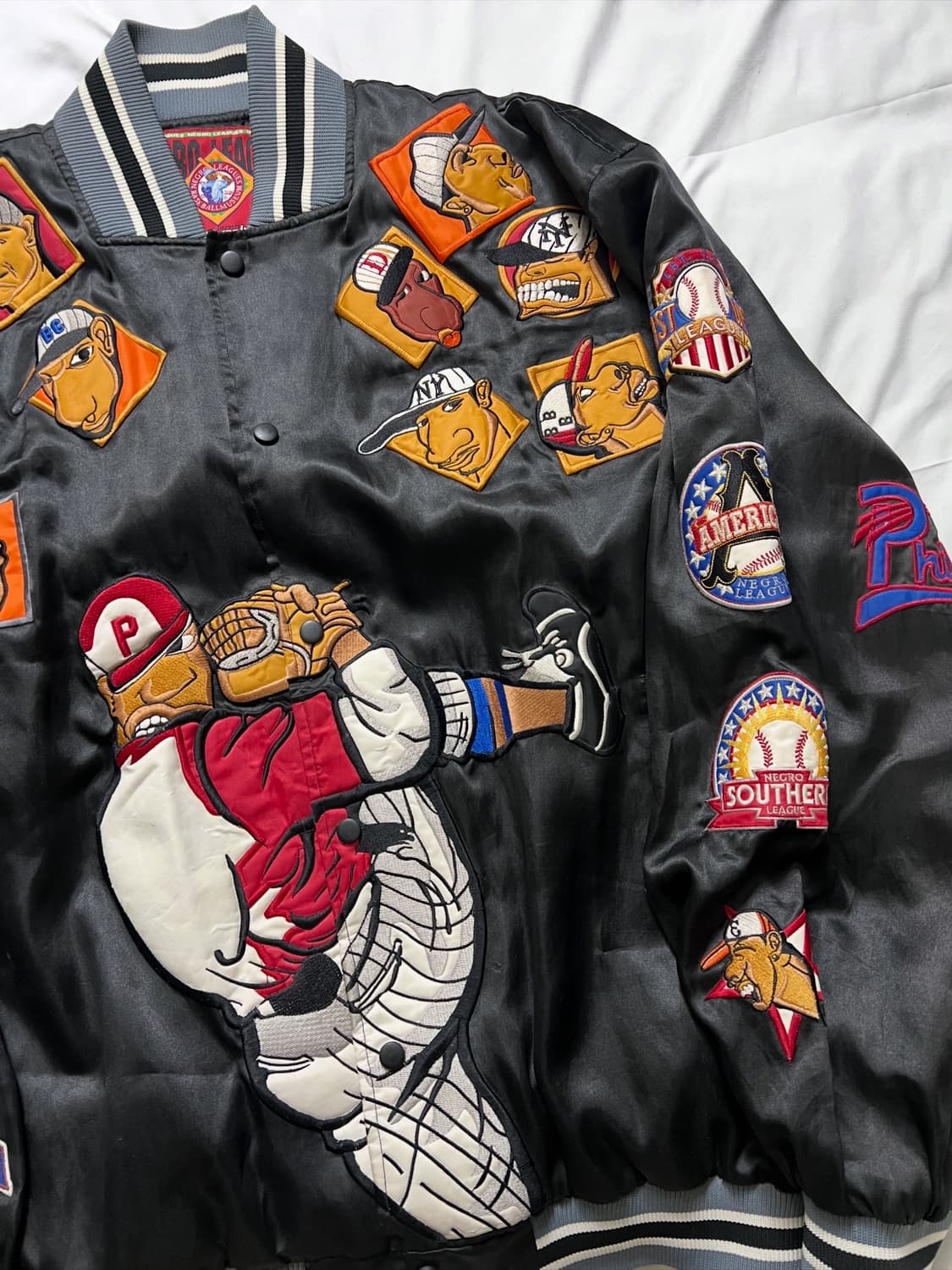 니그로리그 올패치 스타디움자켓 상품이미지5