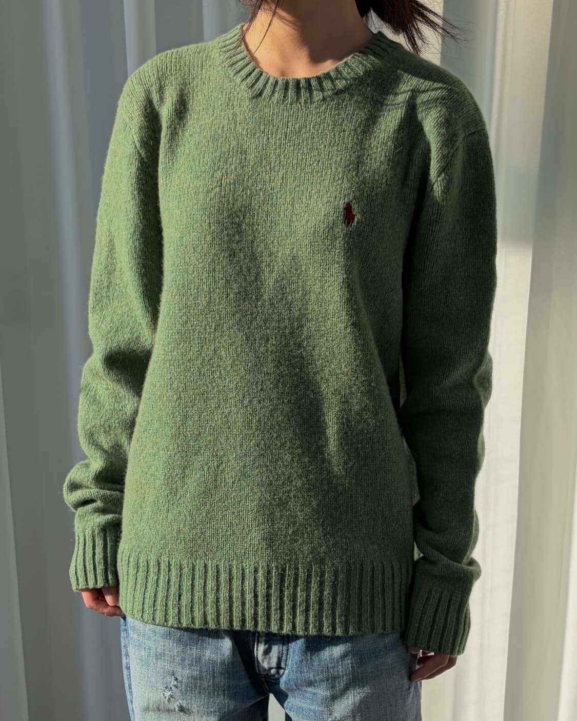 [M]폴로 랄프로렌 메리노울 앙고라 혼방 니트 상품이미지1