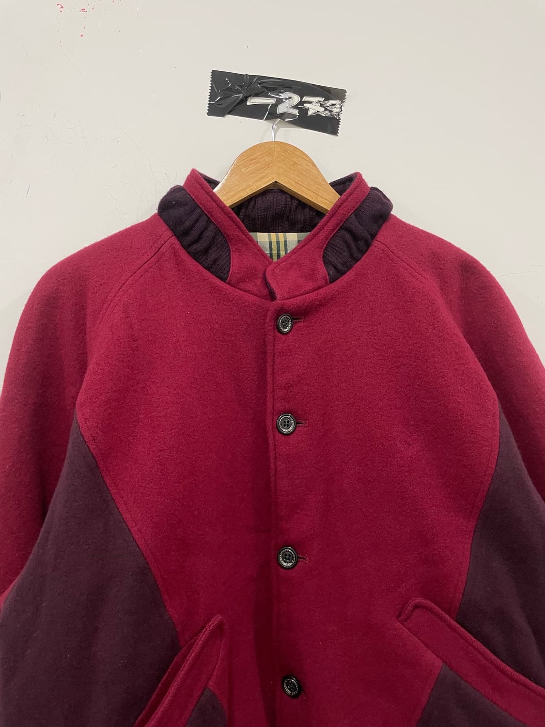 Vtg 투톤 울 봄버자켓  상품이미지5