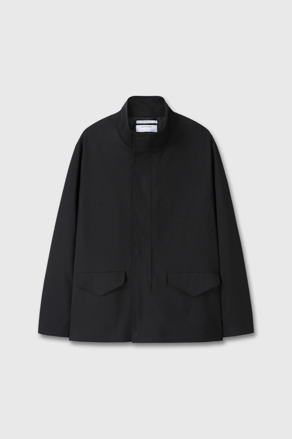 에피센터 울 블랜드 필드 자켓 블랙 상품이미지1