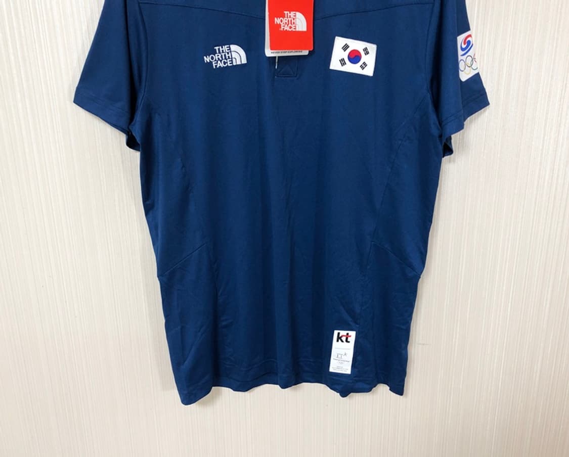 노스페이스국대 팀코리아 폴로티셔츠 L(100) 상품이미지3