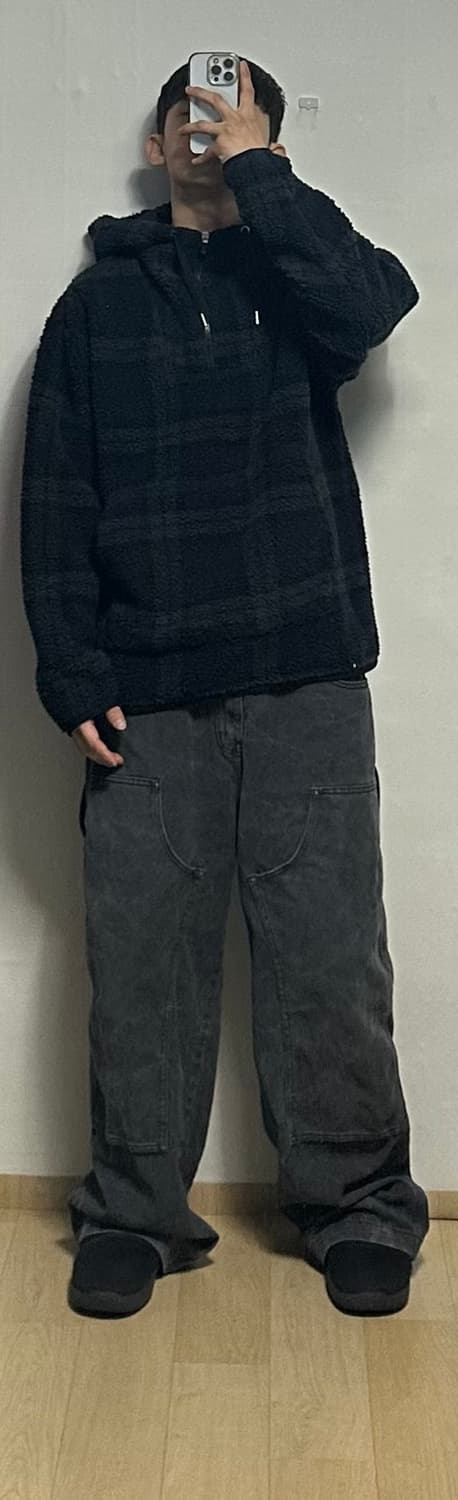 니코앤드 타탄체크 플리스 상품이미지5