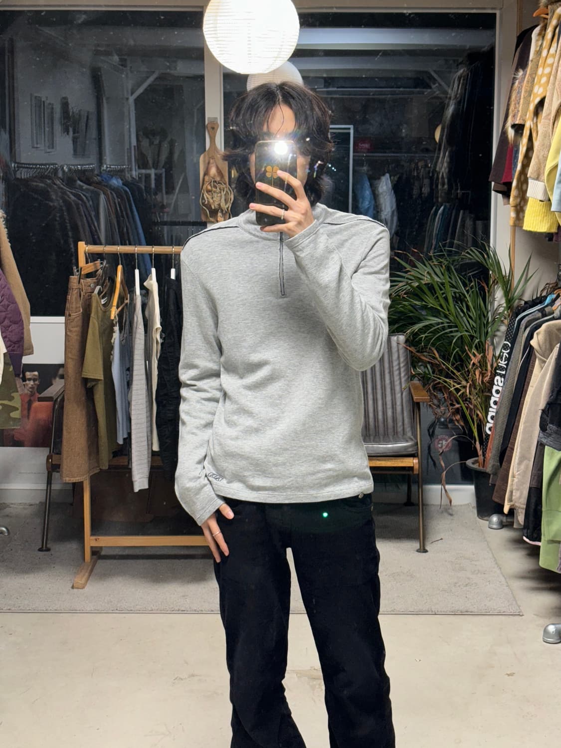 아르마니 익스체인지 하프집업 롱슬리브 상품이미지3