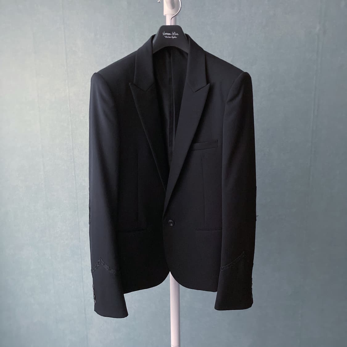 넘버나인 피크드 라펠 숏 블레이저 상품이미지4