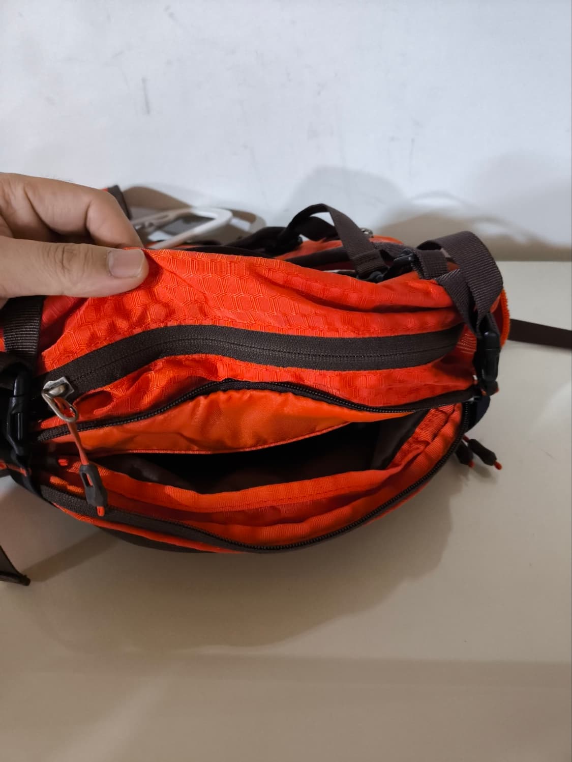 몽벨 등산힙색 미니백팩 상품이미지6