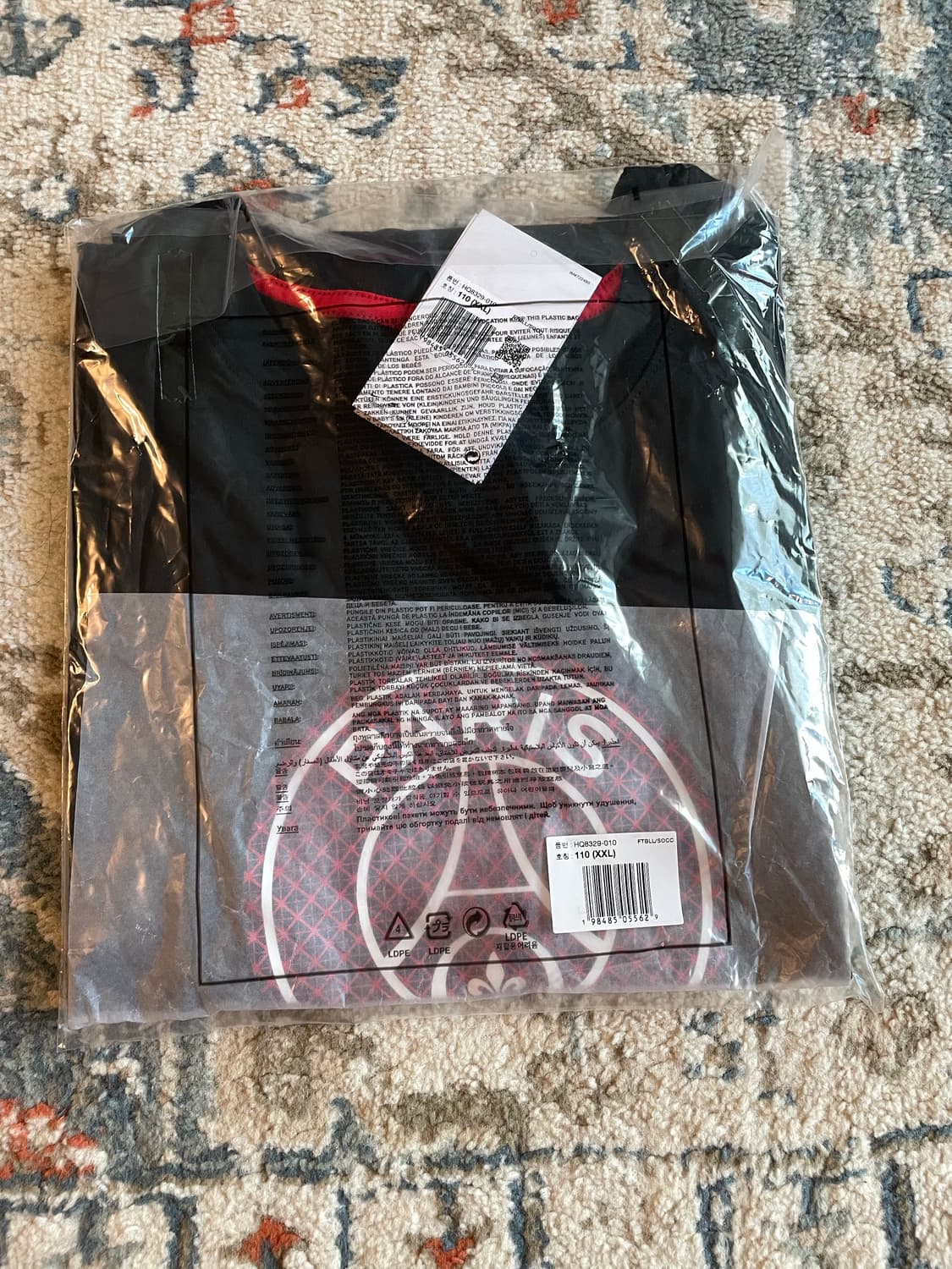 나이키 파리 생제르맹 풋볼 티셔츠 (새제품. XXL) 상품이미지2