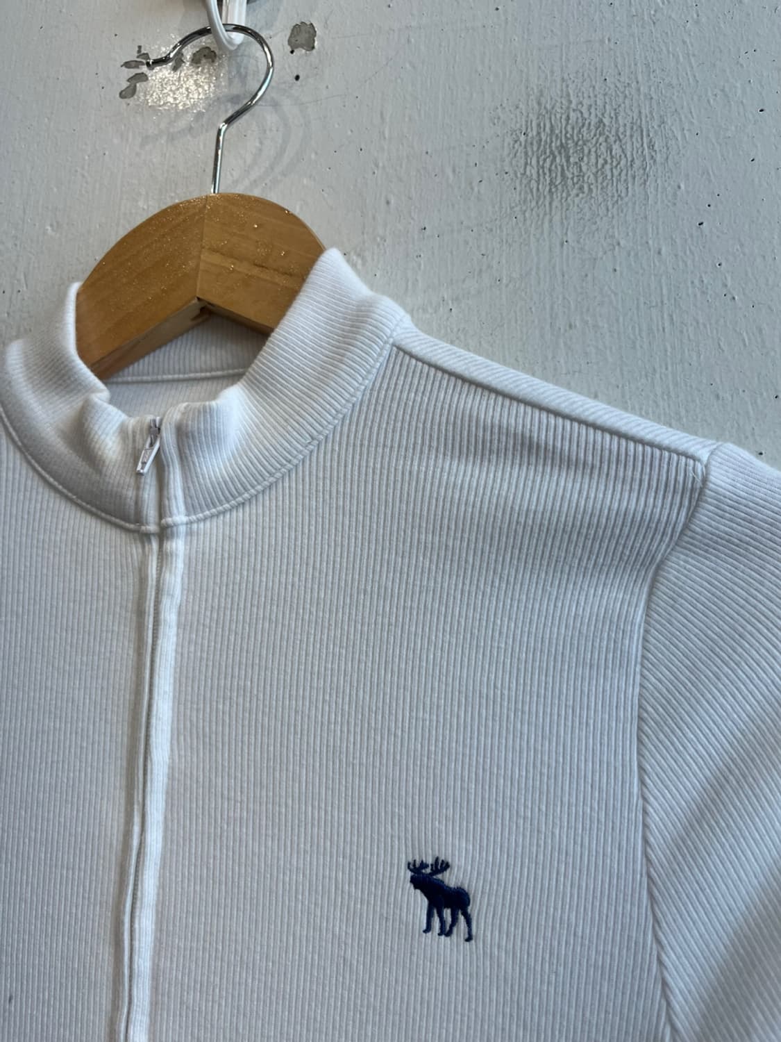 아베크롬비 슬림핏 립 집업 우먼즈 상품이미지2