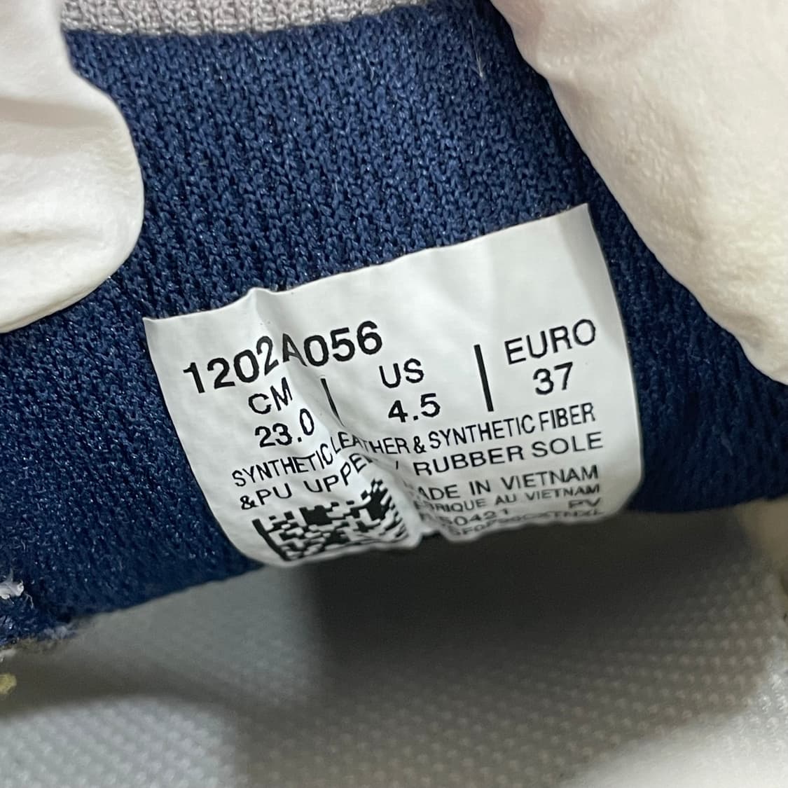 683) 아식스 젤카야노14 화이트 미드나잇 230mm 상품이미지8