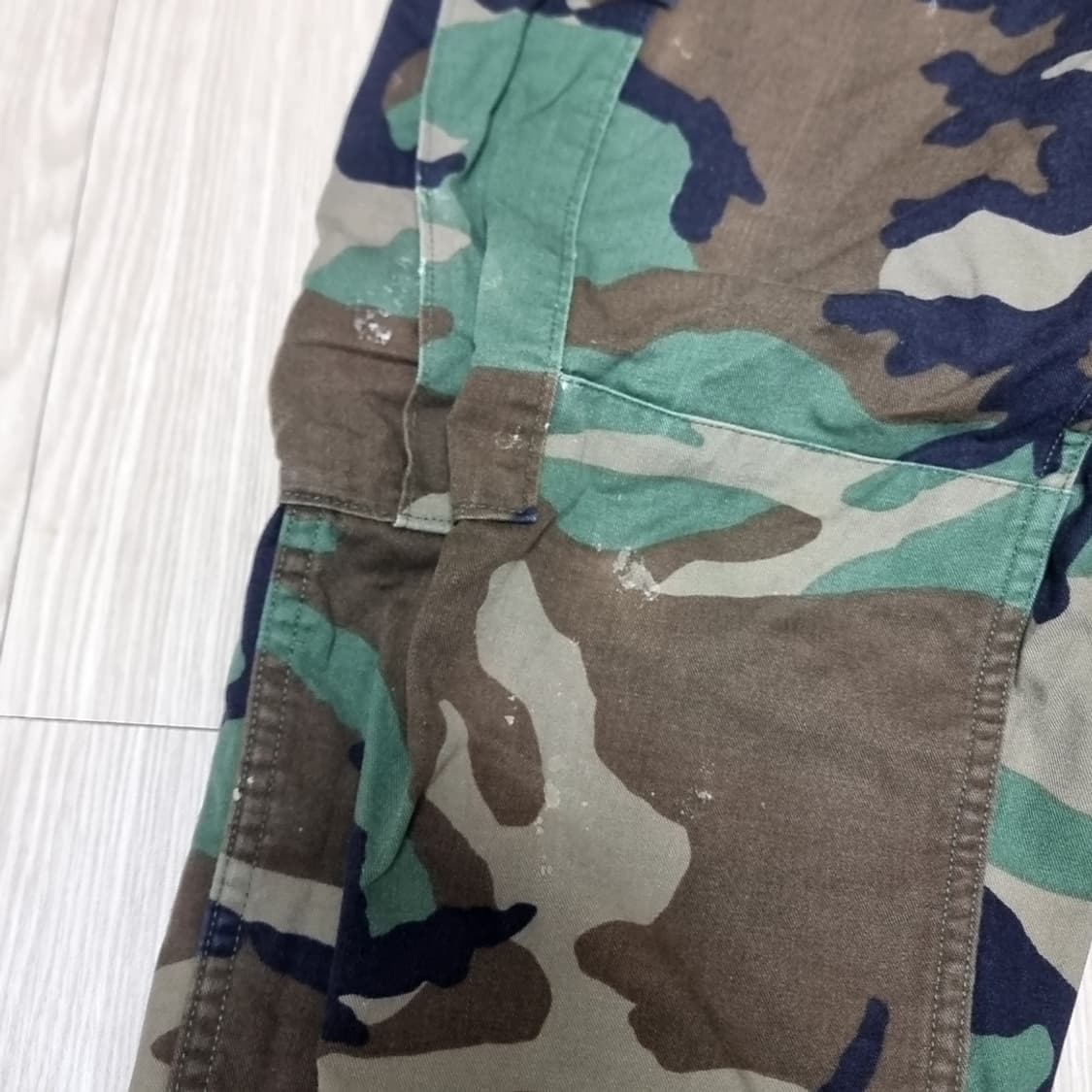 미군 밀리터리 오리지널 카고 바지 우드랜드 패턴(ms) 상품이미지7