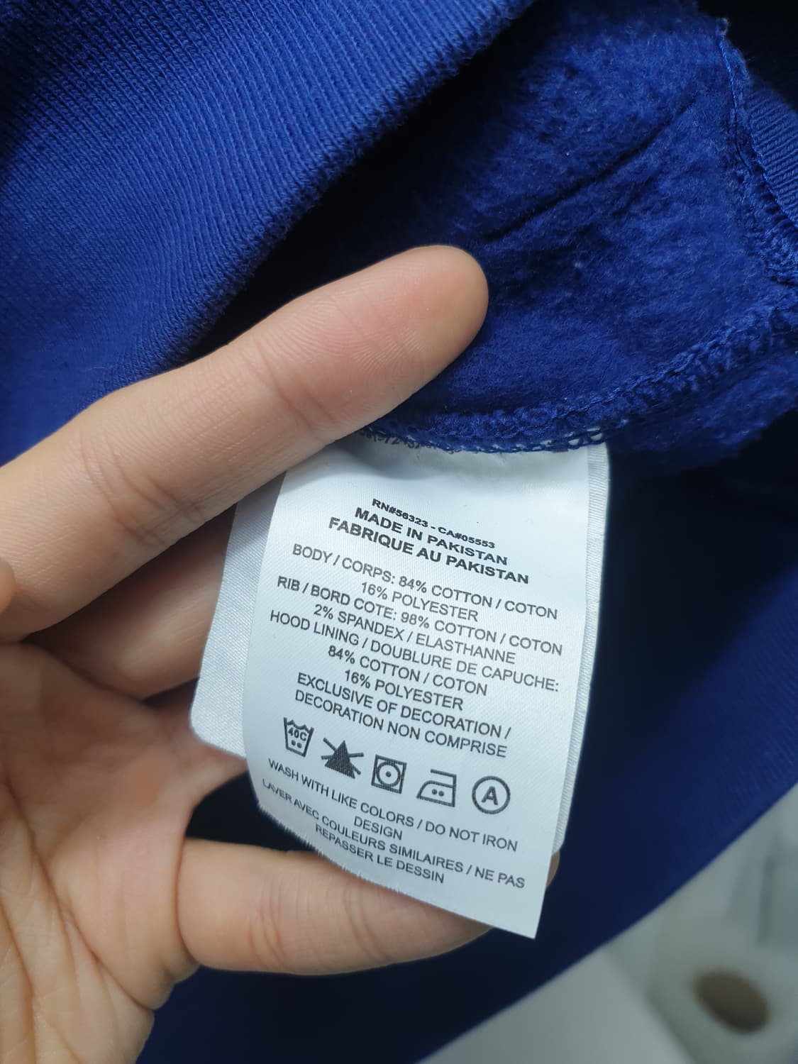 나이키 x 드레이크 녹타 에센셜 후드 네이비 L 상품이미지10