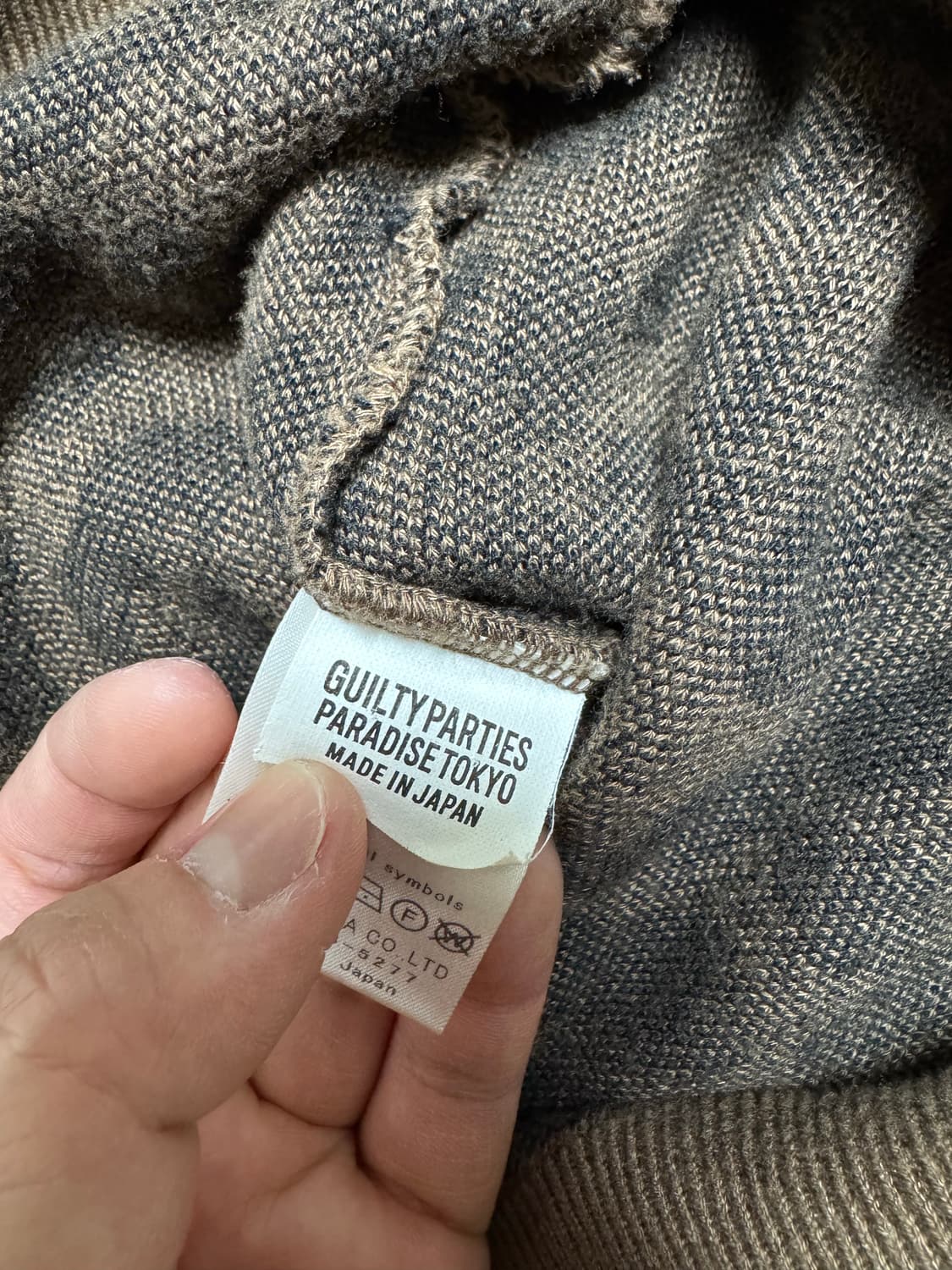 [M] 와코마리아 레오파드 폴로 니트 상품이미지3