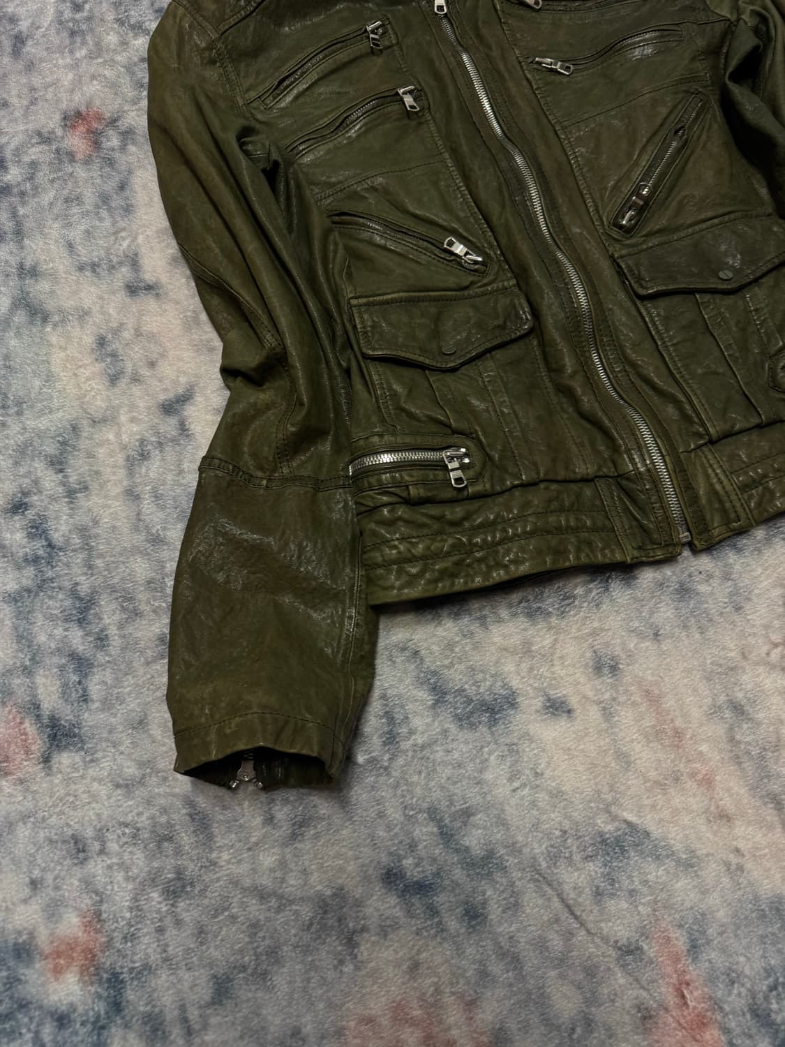 Ti for men gimmick zipper lamp skin jack 상품이미지5