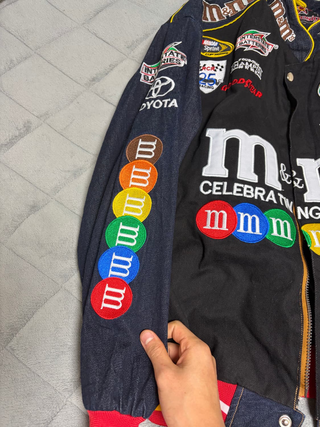 M&Ms 엠엔엠 레이싱자켓 상품이미지3