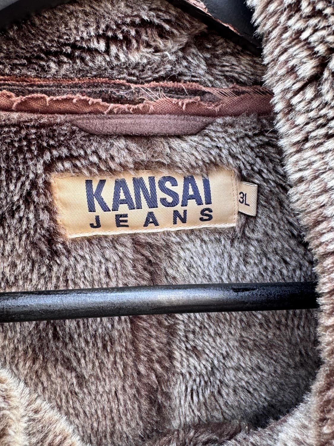 간사이 야마모토 진스 B-3 무스탕 자켓  상품이미지3