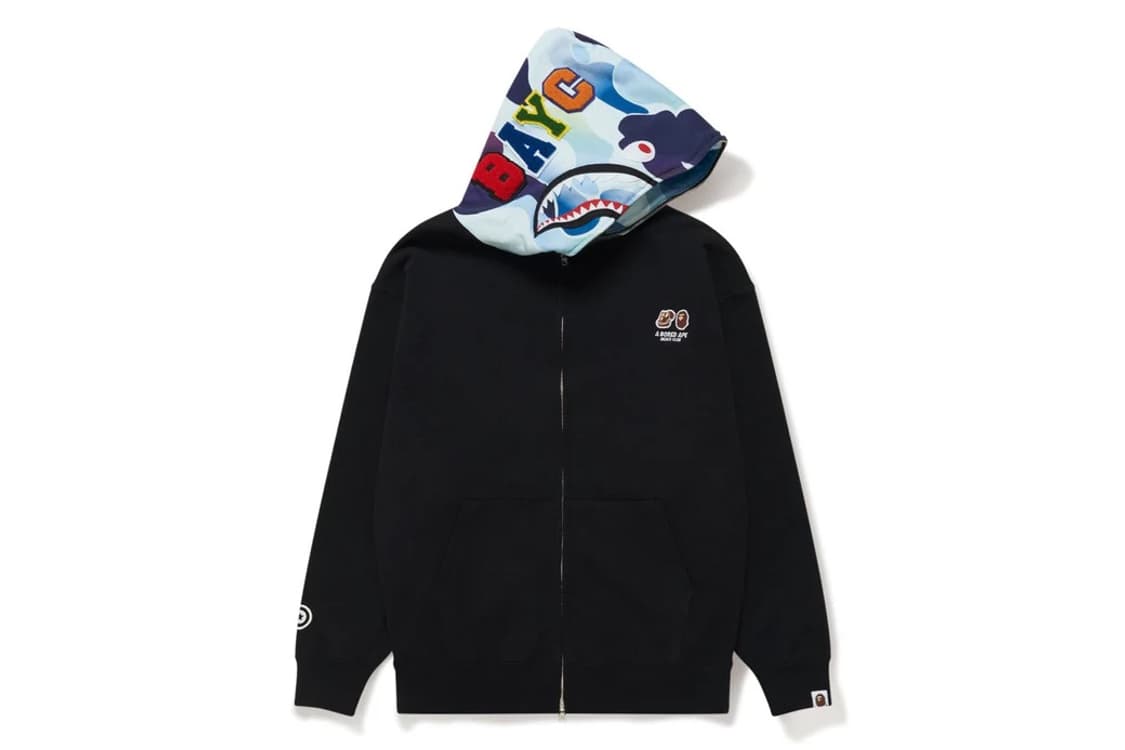 베이프BAPE x BAYC Edition Shark Full 후드집업(B 상품이미지1