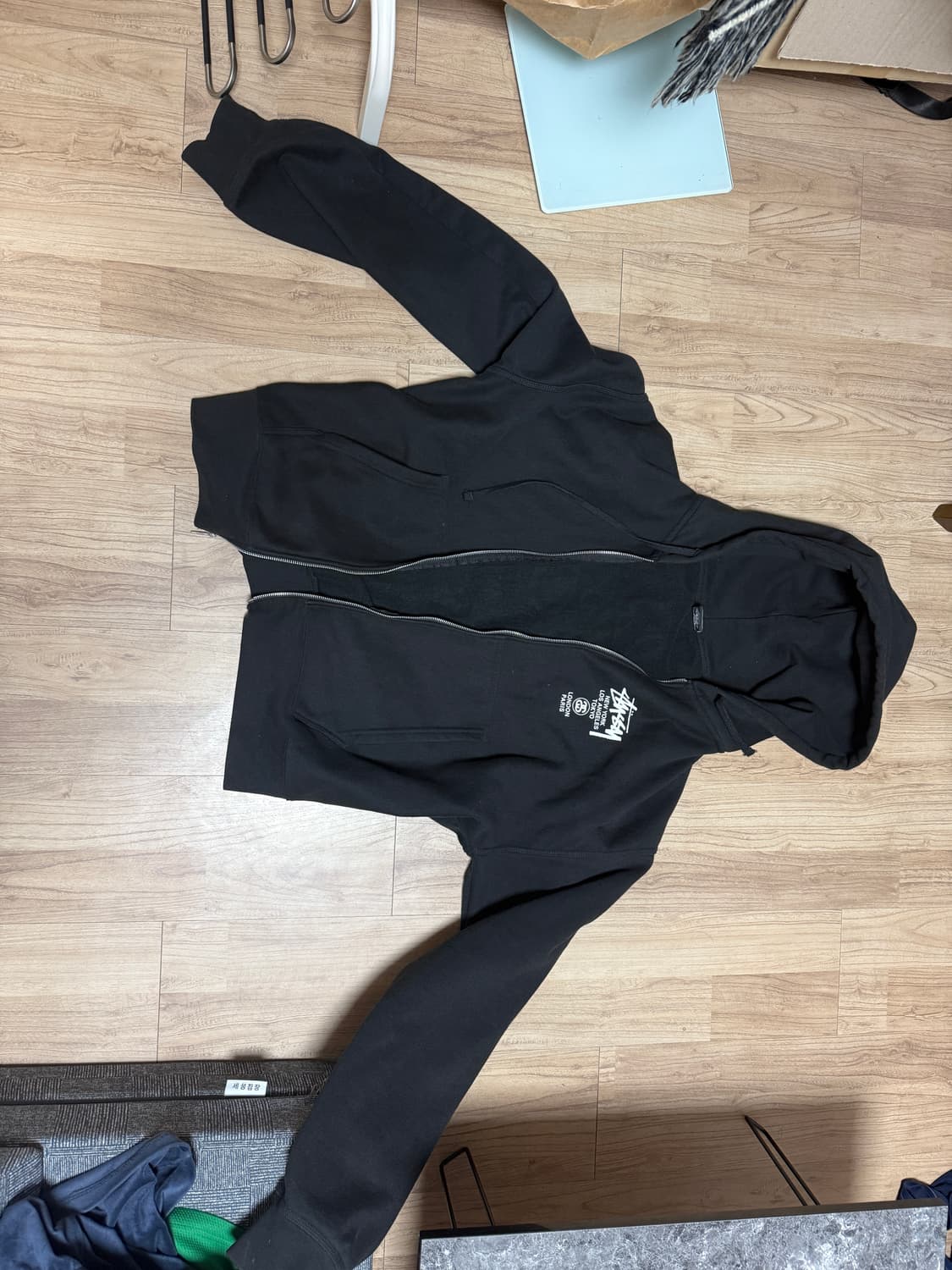 스투시 후드집업 2XL 상품이미지5