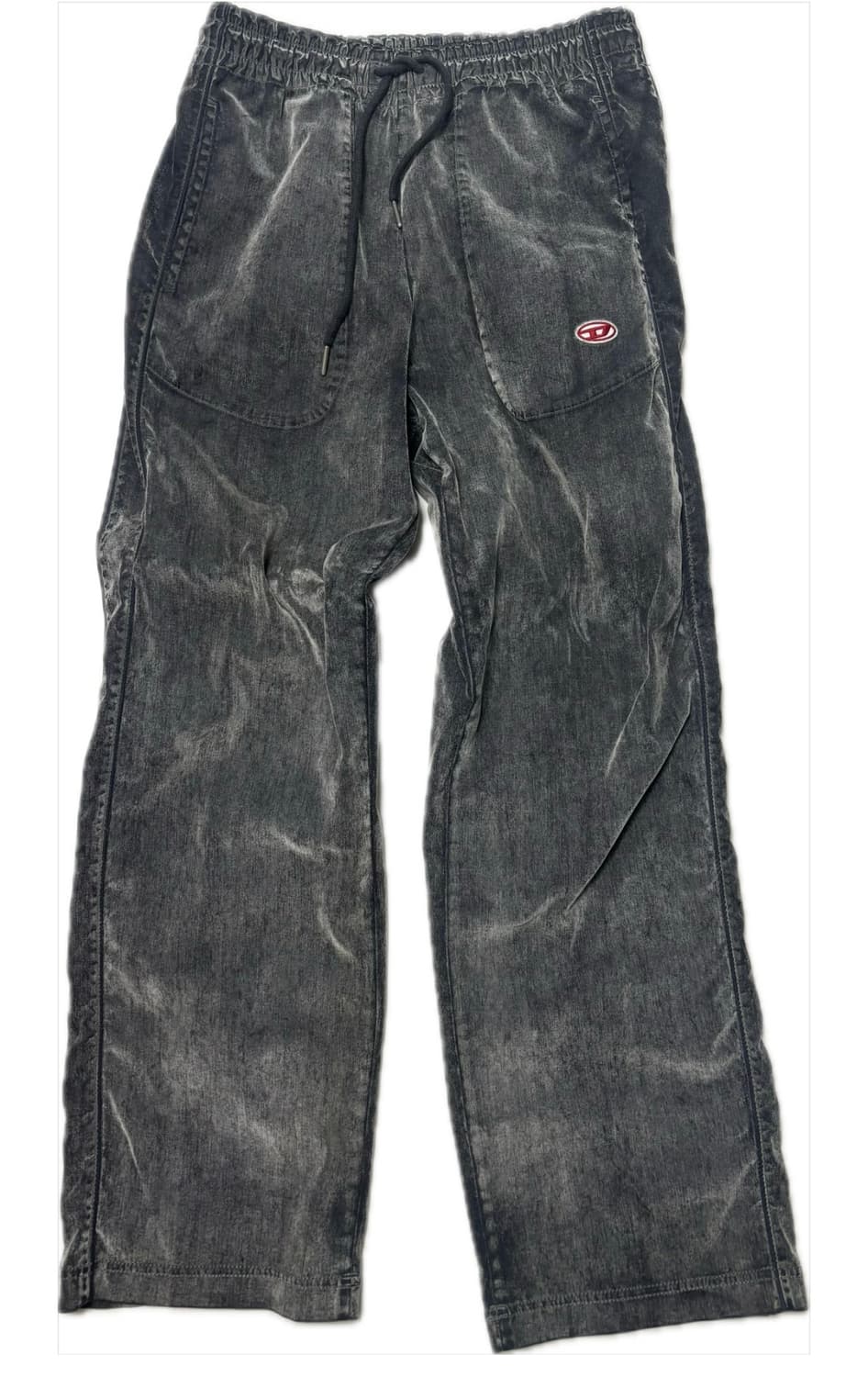 D 마티언스 트랙 데님 스웻 팬츠 - 라이트 그레이 / A03924068 상품이미지2