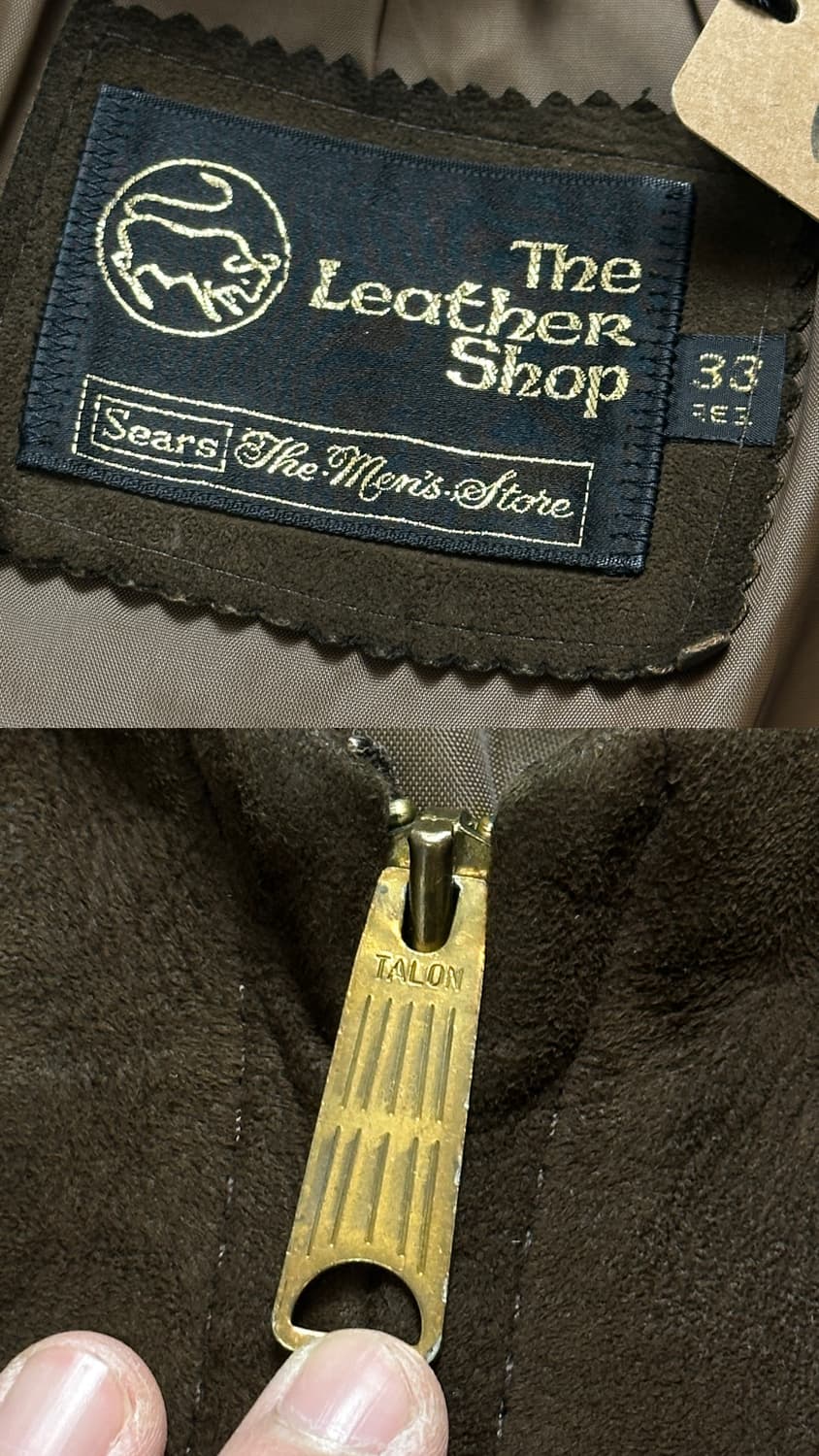 70's 빈티지 시어스 스웨이드 봄버 자켓 빈티지 레더 자켓 상품이미지9