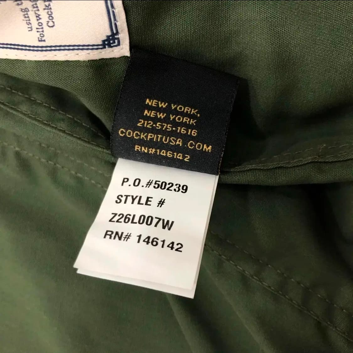 [M] 콕핏 cockpit usa m-51 야상 필드자켓 상품이미지6