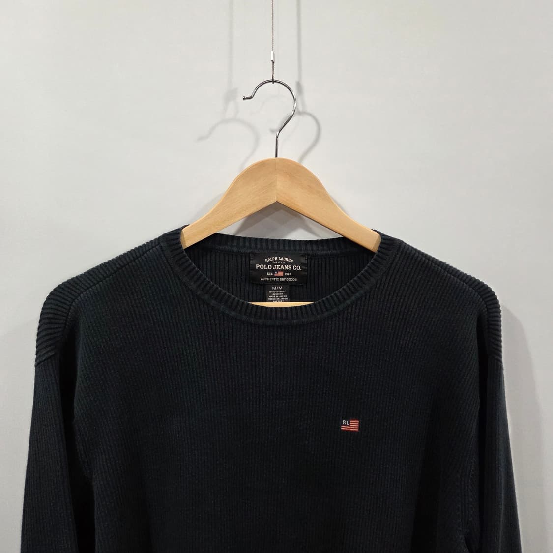 폴로진스 코튼 니트 M 상품이미지2