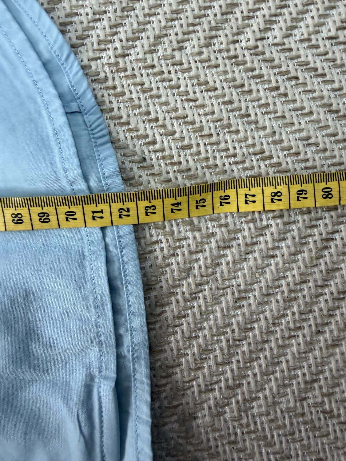 정품) theory 띠어리 여성 루즈핏 하늘색 남방 XS 상품이미지9