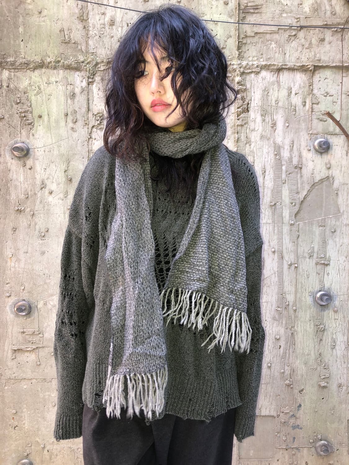 Vintage muffler (100% cashmere) 상품이미지2