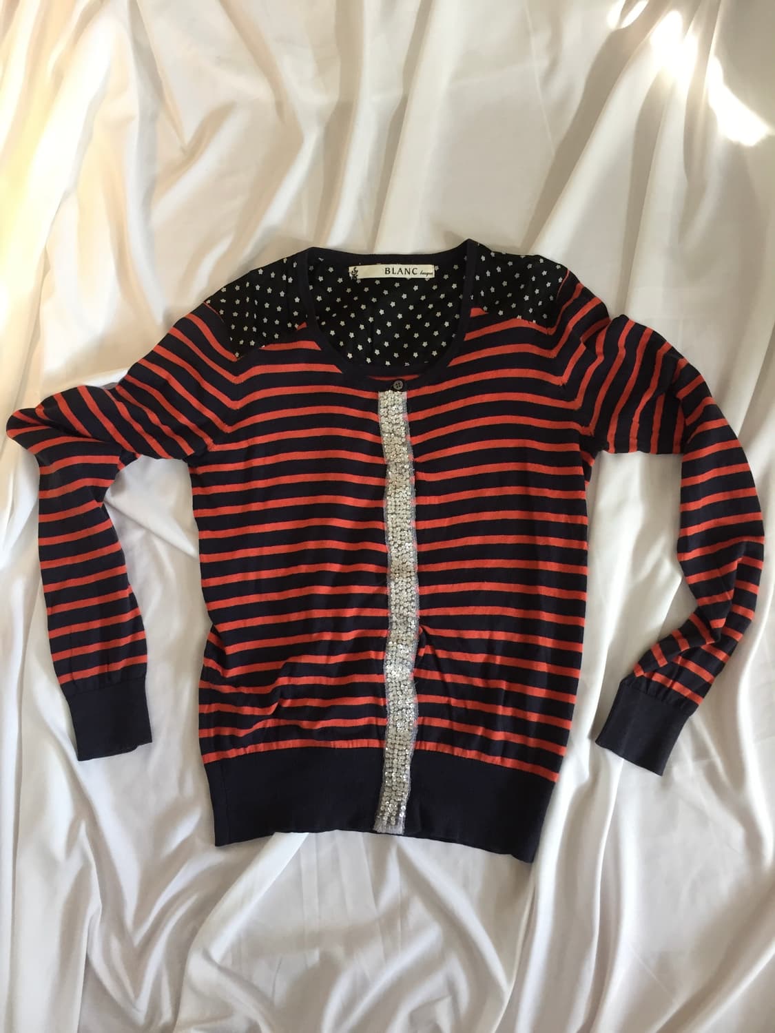 별 스트라이프 가디건 상품이미지1