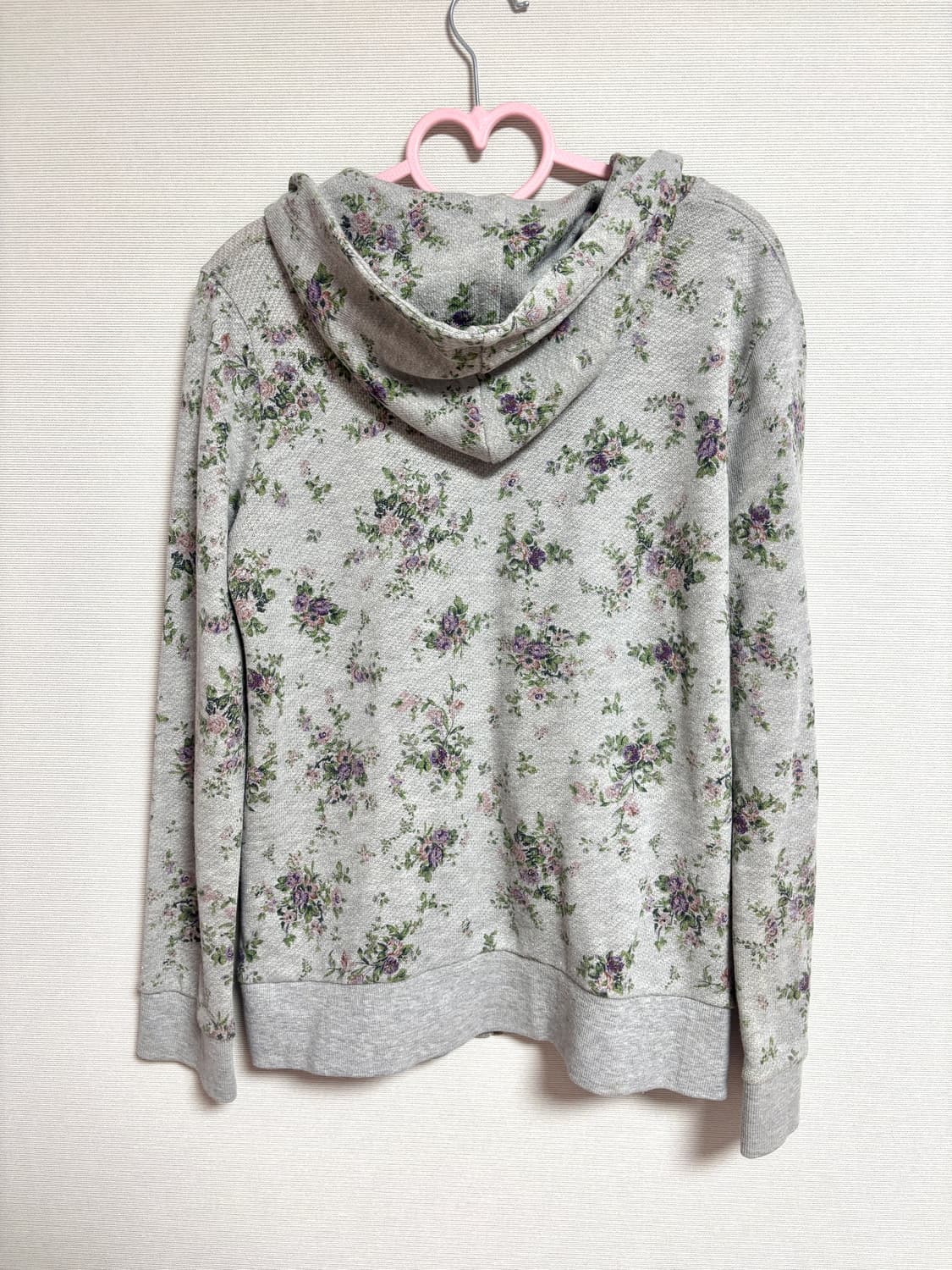 빈티지 잔꽃 플로럴 후드집업 상품이미지2