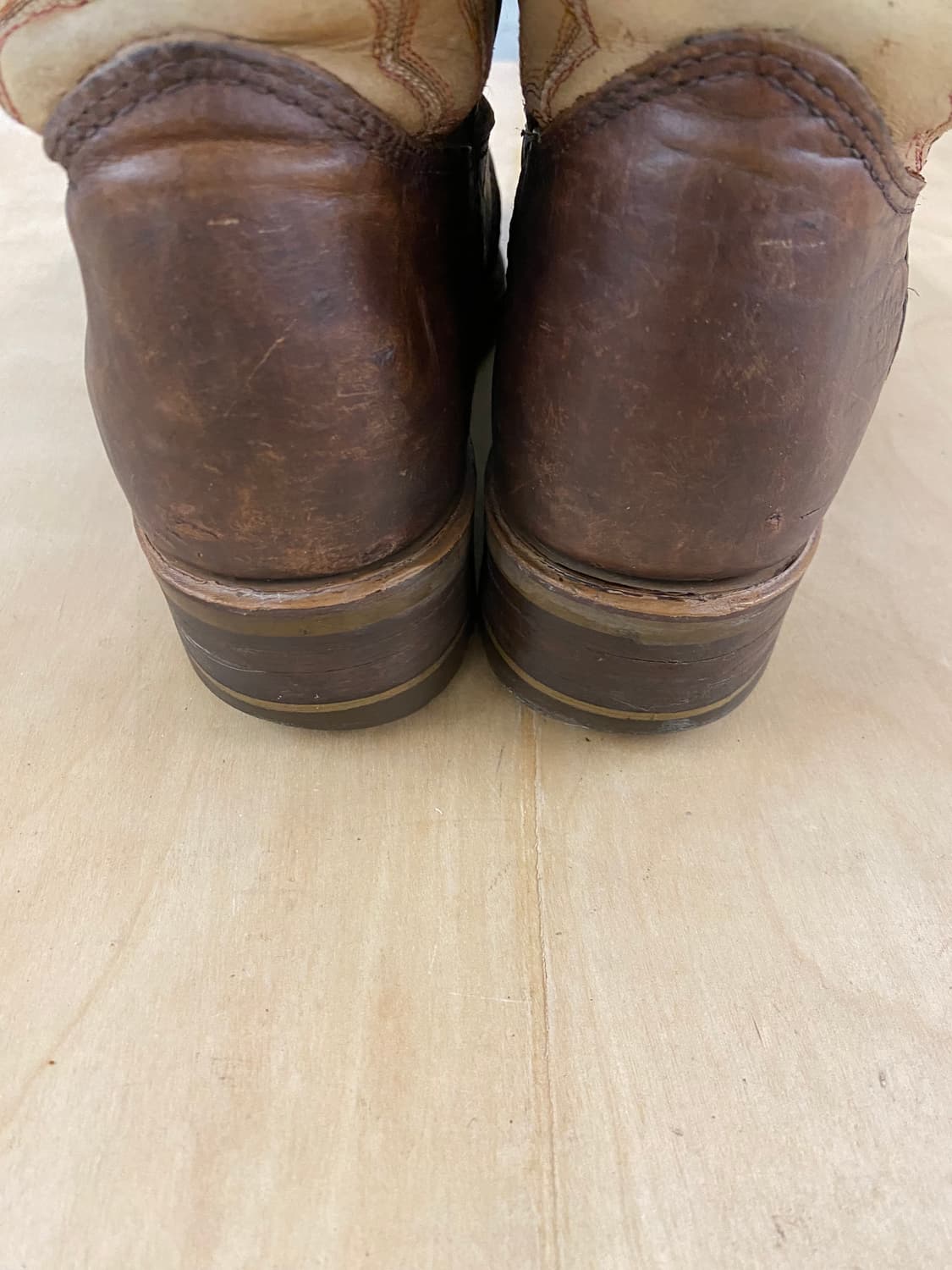 VTG square toe western boots 스퀘어토 웨스턴 부츠 상품이미지7