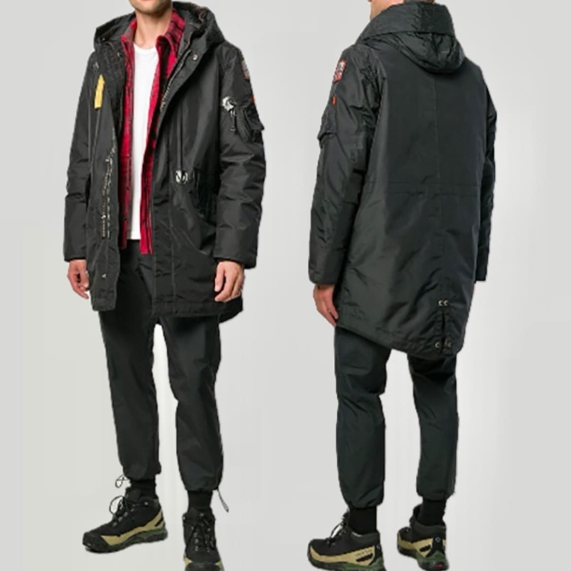 새 상품급) 파라점퍼스 탱크 다운 야상 패딩 마스터피스 오버핏L (정품) 상품이미지2