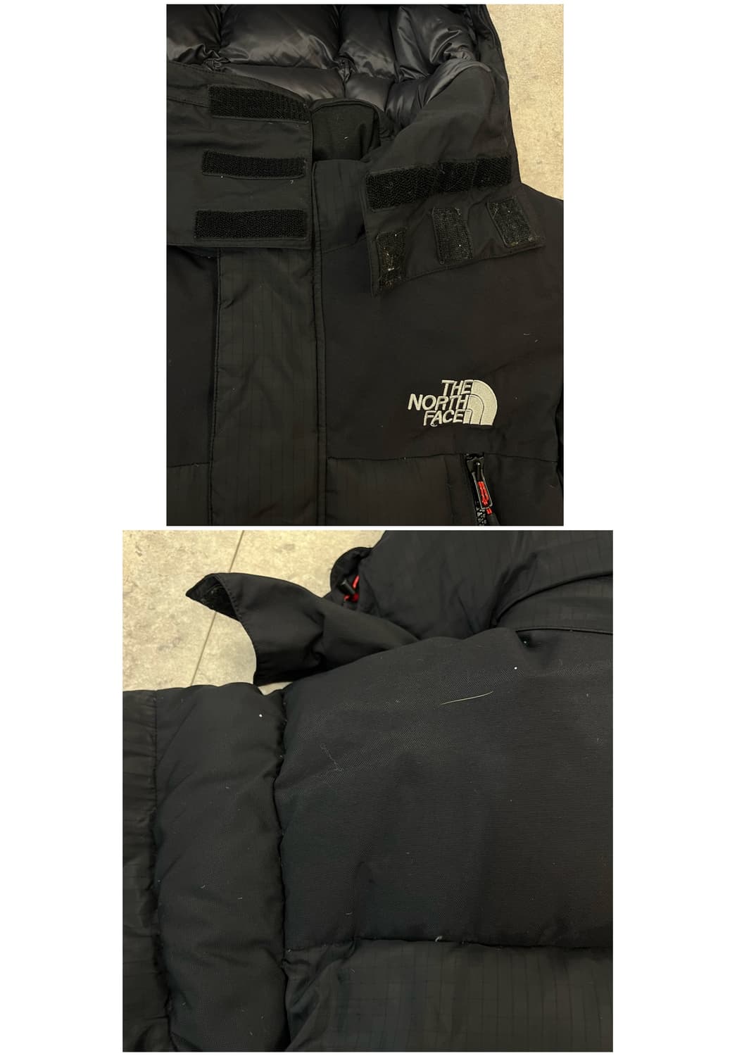 노스페이스 아스가르드 패딩 블랙 S #csz1775  상품이미지8
