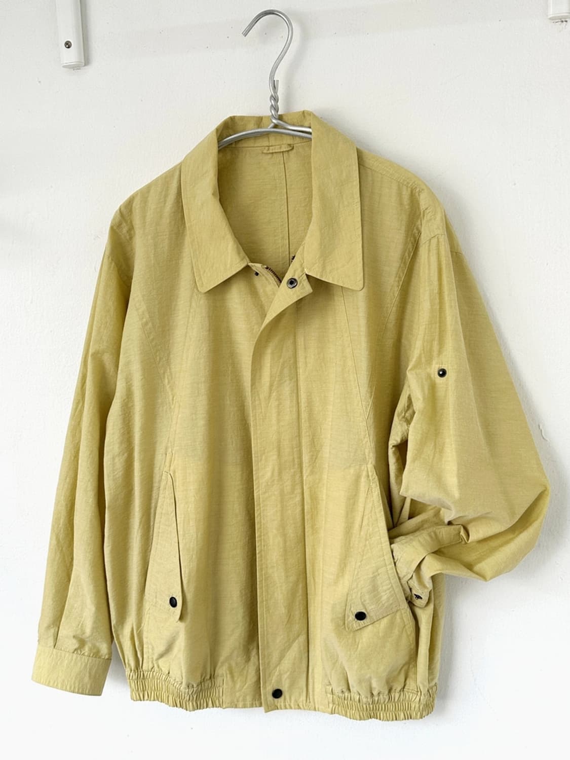 Nylon blended swing top parka 상품이미지3