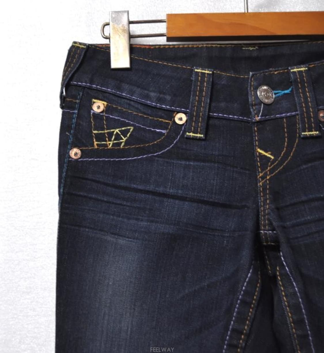 트루릴리젼/여성슬림스키니청바지(허리25) 상품이미지5