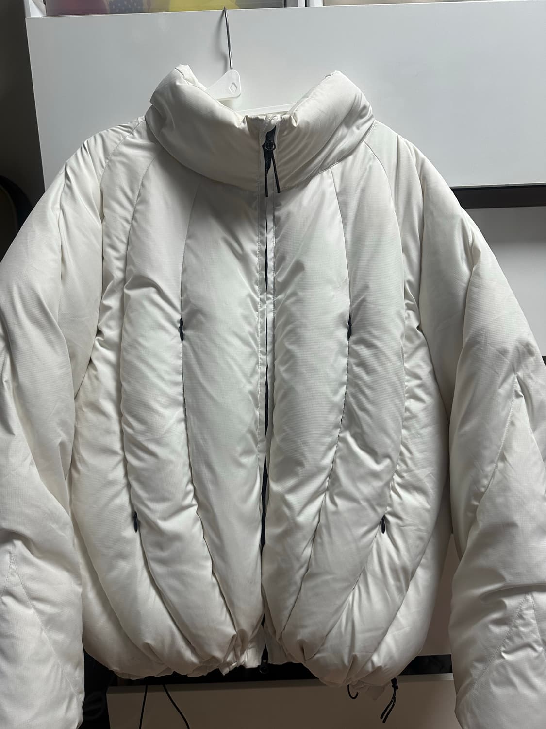 앵글런 벌룬 패딩 화이트(품절상품) 상품이미지2