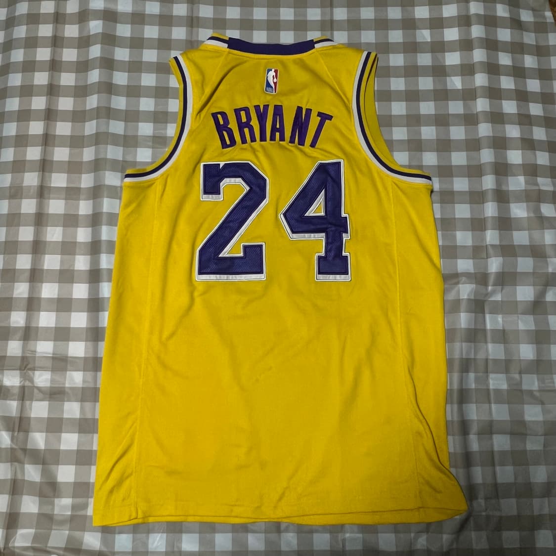 나이키 레이커스 브라이언트 24번 스윙맨 48 져지 농구 스포츠 블랙 상품이미지3