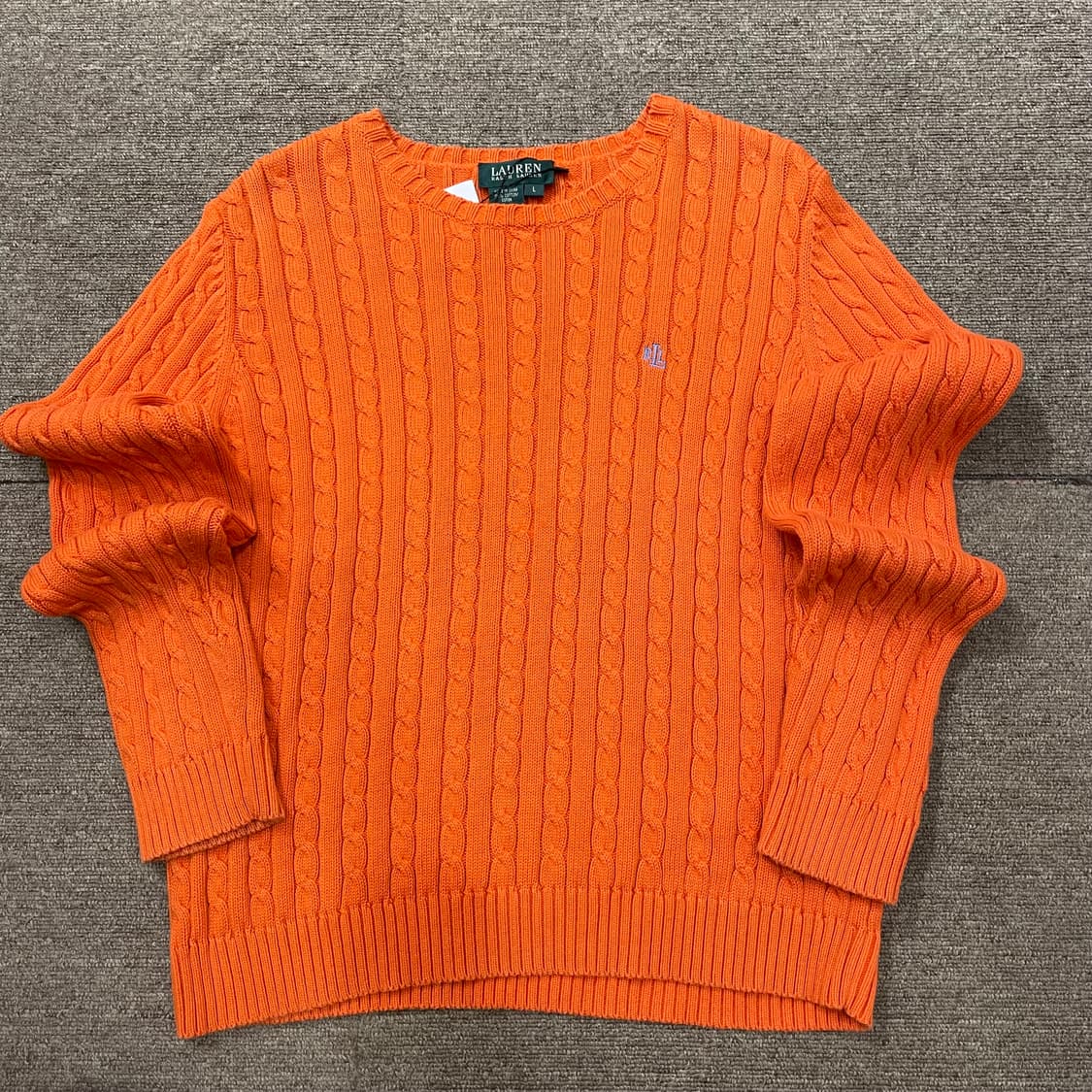 (L) 랄프 로렌 케이블 니트 상품이미지3