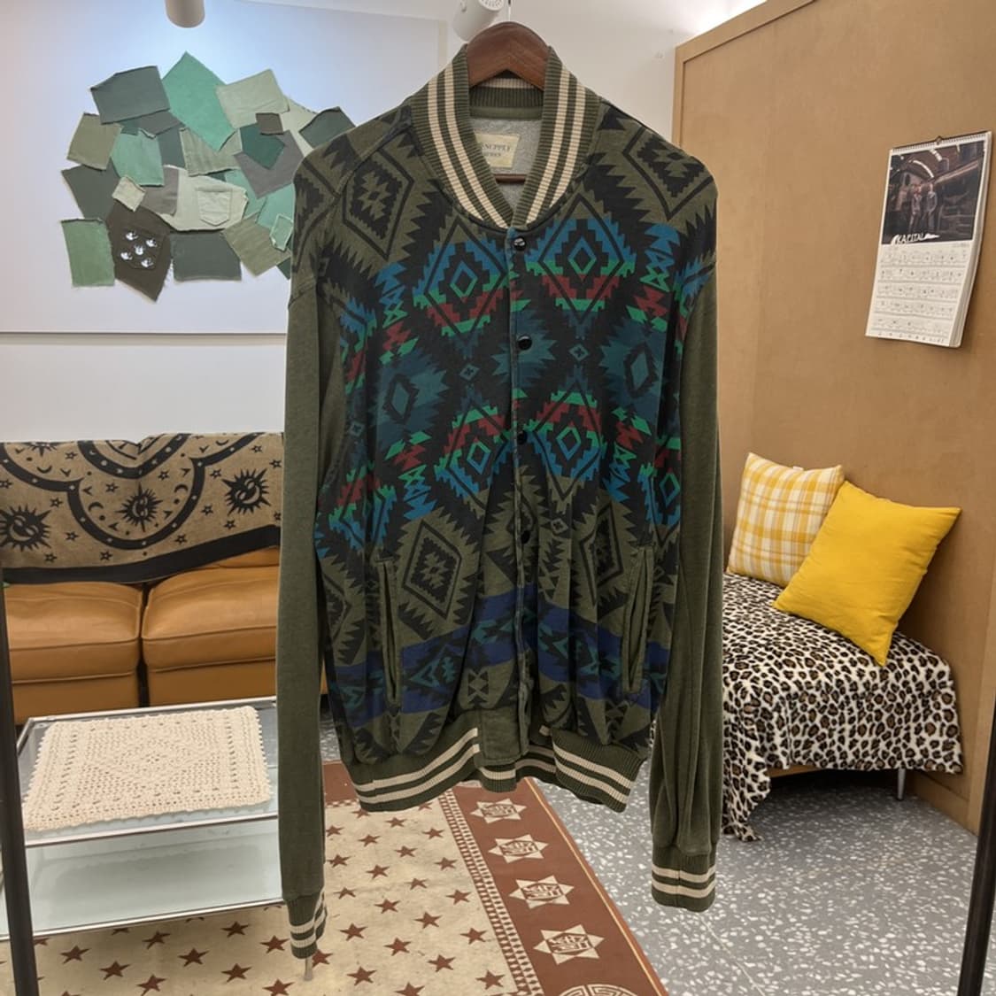 데님 앤 서플라이 랄프로렌 에스닉 히피 바시티 자켓 XL C10061 상품이미지3