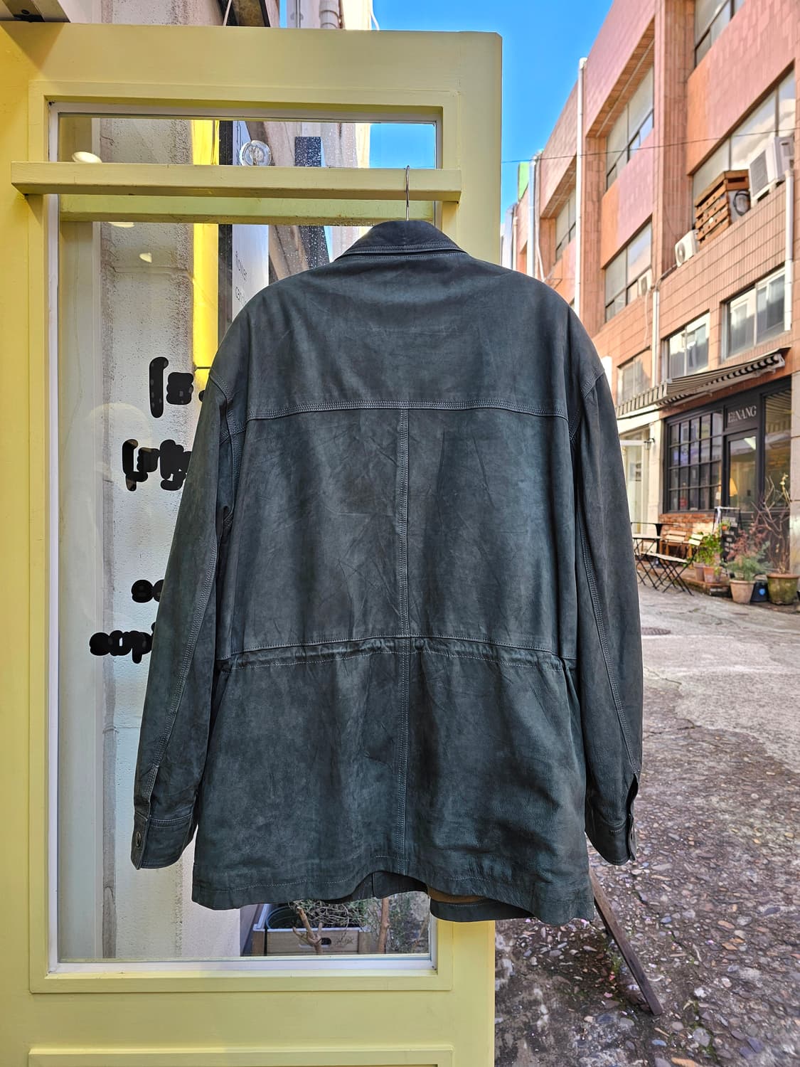 Schiattis Italy 카키 램스킨 필드자켓 상품이미지9