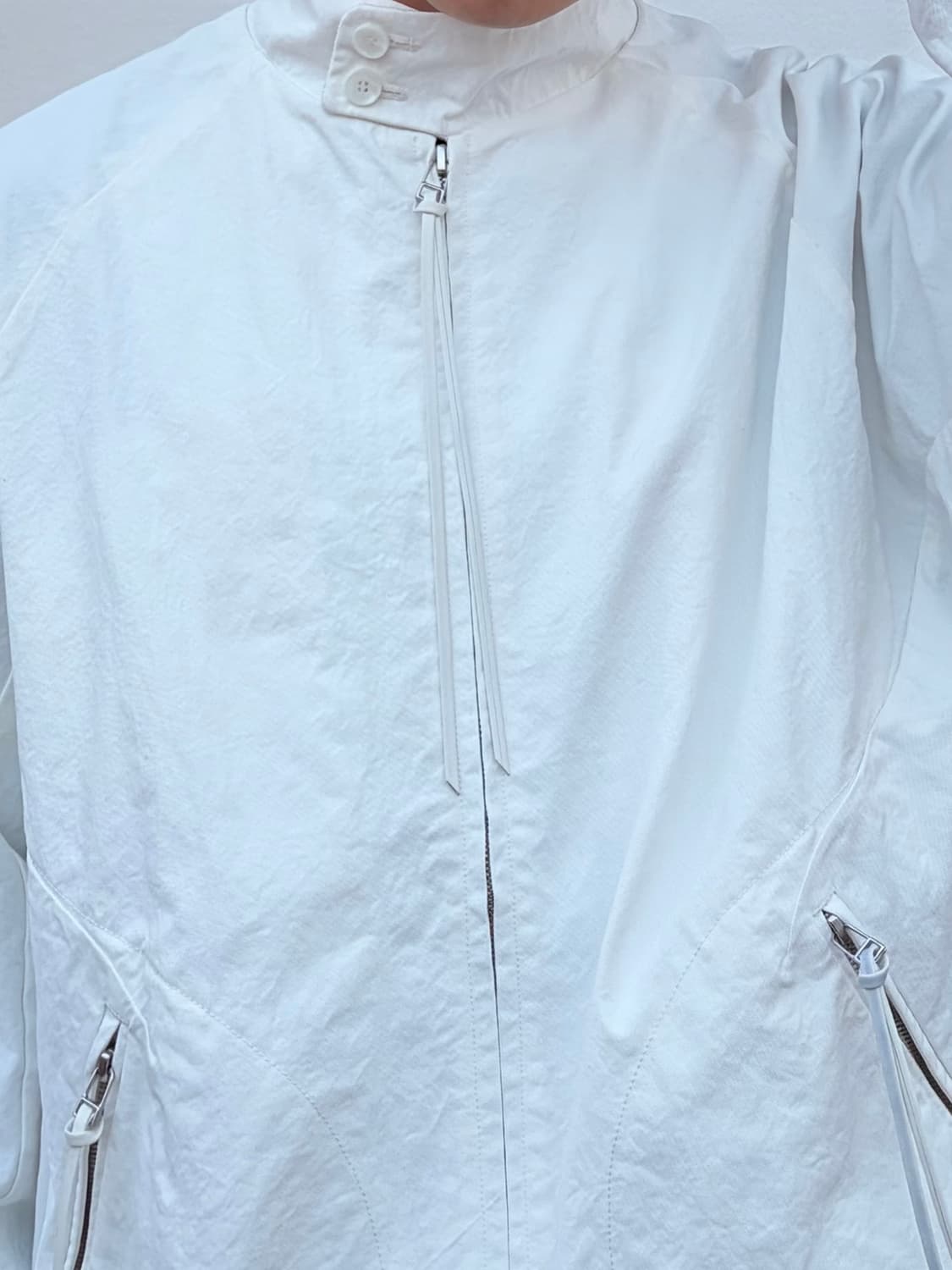 Paf 8.0 봄버 센터 화이트 L사이즈 (교환 가능) 상품이미지3