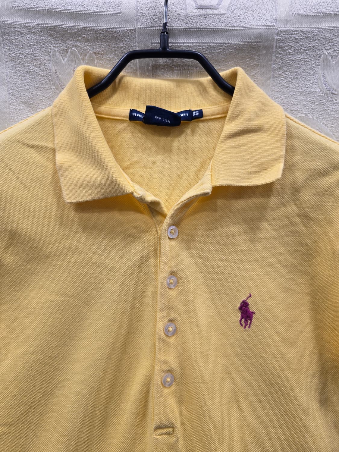랄프로렌 스포츠 옐로우 폴로 원피스 XS(44) 상품이미지2